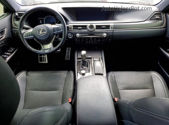 JTHBZ1BL7GA005873 2016 LEXUS GS Black Vista del salpicadero