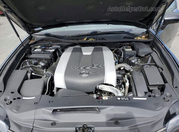JTHBZ1BL7GA005873 2016 LEXUS GS Black Vista interior trasera
