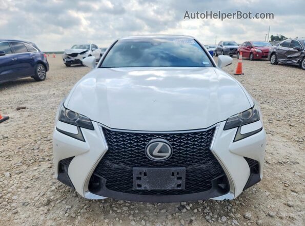 JTHBZ1BL7HA008967 2017 LEXUS GS White Front view