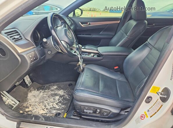 JTHBZ1BL7HA008967 2017 LEXUS GS White Front interior view