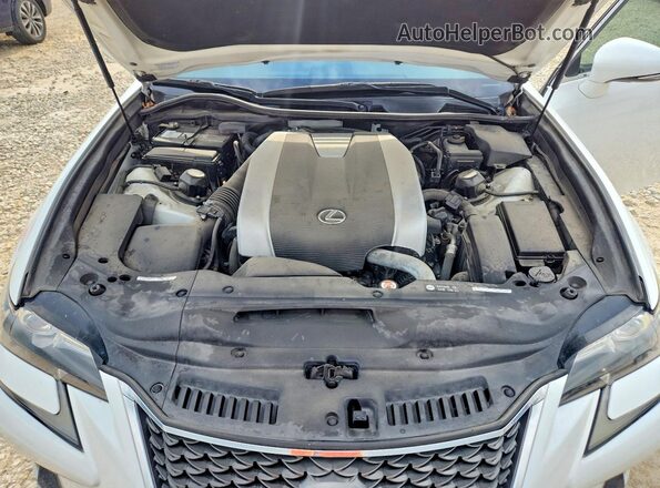 JTHBZ1BL7HA008967 2017 LEXUS GS White Rear interior view