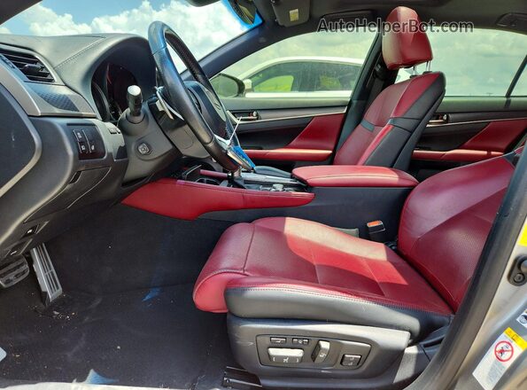 JTHBZ1BL7JA014516 2018 LEXUS GS Silver Front interior view
