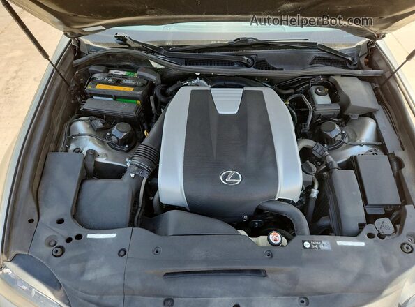 JTHBZ1BL7JA014516 2018 LEXUS GS Silver Rear interior view