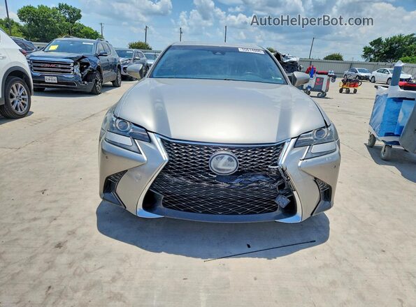 JTHBZ1BL7JA014516 2018 LEXUS GS Silver Front view