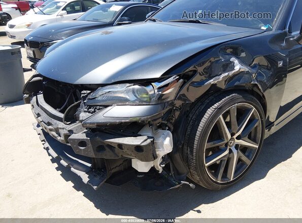 JTHBZ1BL7JA015391 2018 LEXUS GS 350 Gray Вид спереду