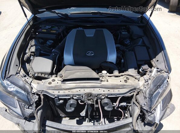 JTHBZ1BL7JA015391 2018 LEXUS GS 350 Gray Вид ззаду