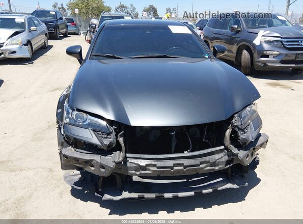 JTHBZ1BL7JA015391 2018 LEXUS GS 350 Gray Вид задньої частини салону
