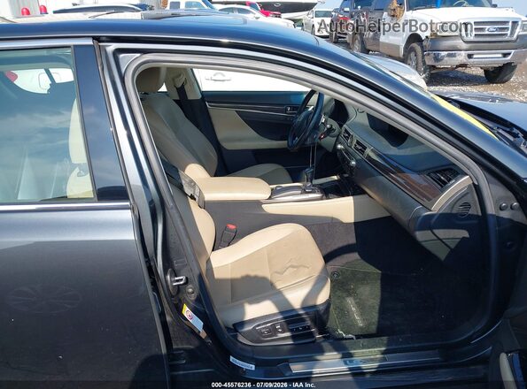 JTHBZ1BL8HA012221 2017 LEXUS GS 350 Black Vista interior delantera