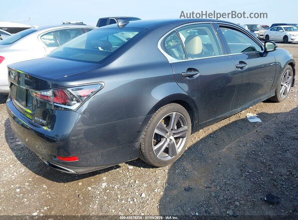 JTHBZ1BL8HA012221 2017 LEXUS GS 350 Black Trasero derecho