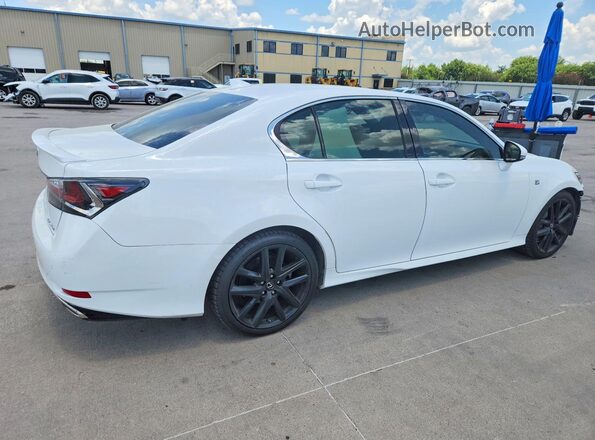JTHBZ1BL9GA006684 2016 LEXUS GS Белый Задняя правая четверть