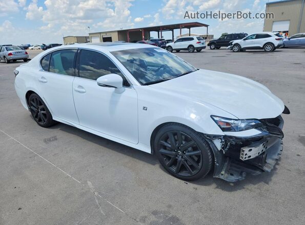 JTHBZ1BL9GA006684 2016 LEXUS GS Белый Передняя правая четверть