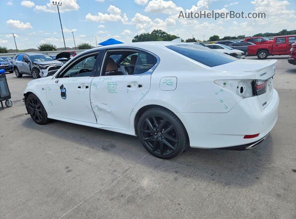 JTHBZ1BL9GA006684 2016 LEXUS GS Белый Задняя левая четверть
