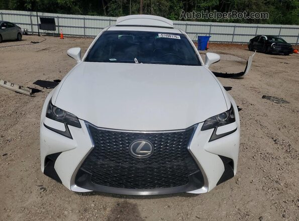 JTHBZ1BL9GA007270 2016 LEXUS GS White Front view