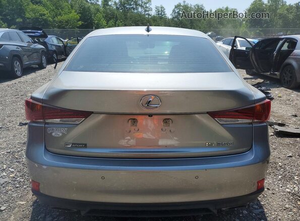 JTHBZ1D23K5034440 2019 LEXUS IS Gray Հետևի տեսք