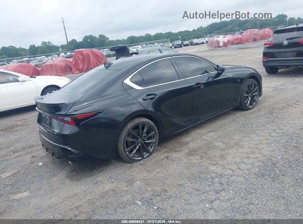 JTHBZ1E24R5035637 2024 LEXUS IS 350 Black Rear right