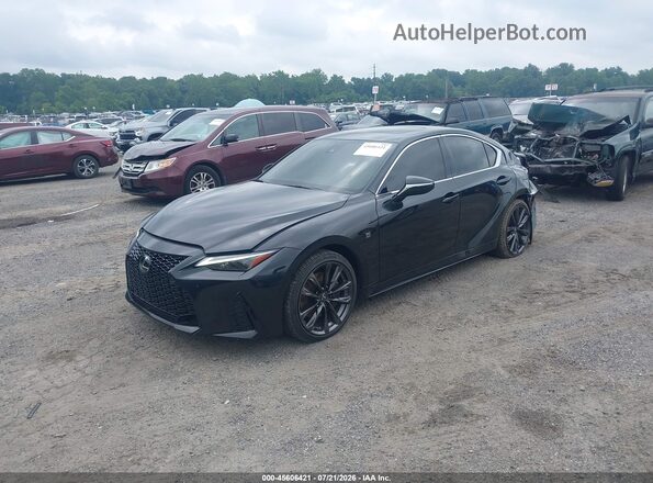 JTHBZ1E24R5035637 2024 LEXUS IS 350 Black Front left