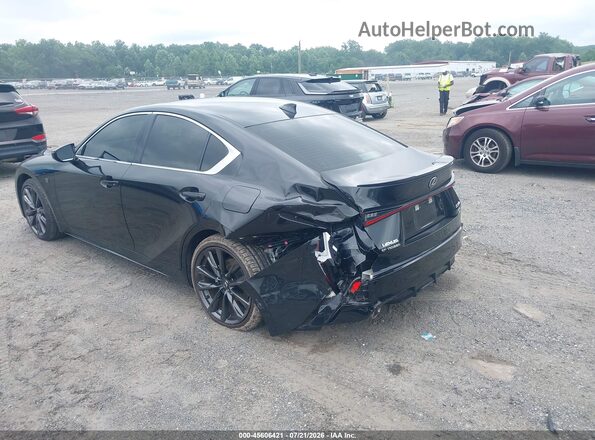 JTHBZ1E24R5035637 2024 LEXUS IS 350 Black Front view