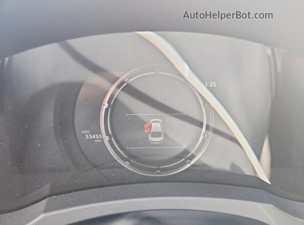 JTHBZ1E25P5028404 2023 LEXUS IS Gray Вид щитка приладів