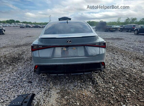 JTHBZ1E25P5028404 2023 LEXUS IS Gray Вид ззаду
