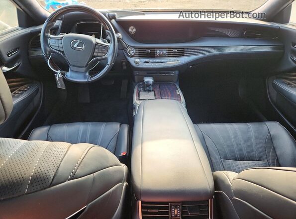JTHC51FF3J5003073 2018 LEXUS LS Черный Вид панели приборов
