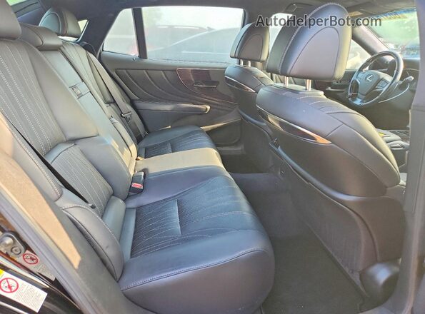 JTHC51FF3J5003073 2018 LEXUS LS Черный Вид задних сидений