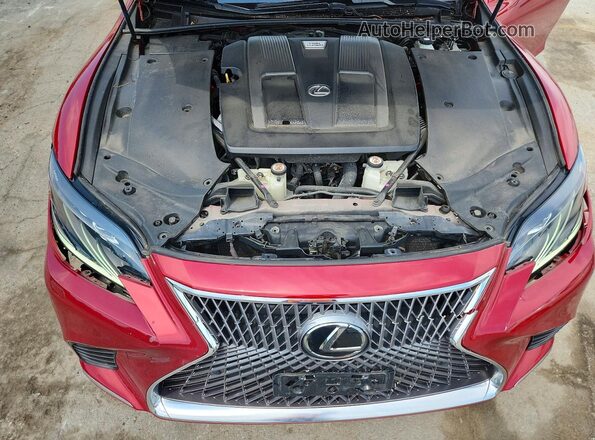 JTHC51FF7K5007127 2019 LEXUS LS Red Սալոնի հետևի տեսք