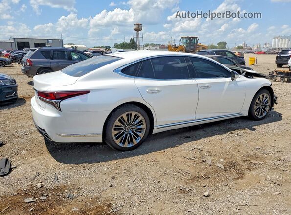 JTHC51FFXJ5004589 2018 LEXUS LS White უკანა მარჯვენა