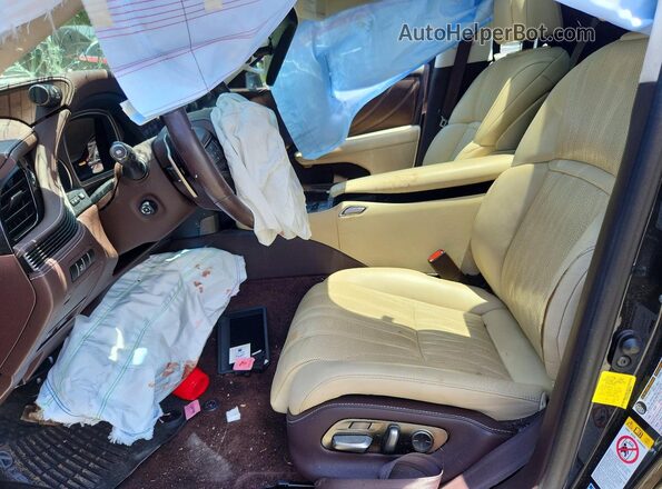 JTHC5LFF0J5003530 2018 LEXUS LS Черный Вид салона спереди