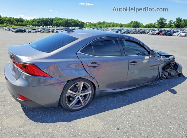 JTHC81D20J5032196 2018 LEXUS IS Gray Trasero derecho