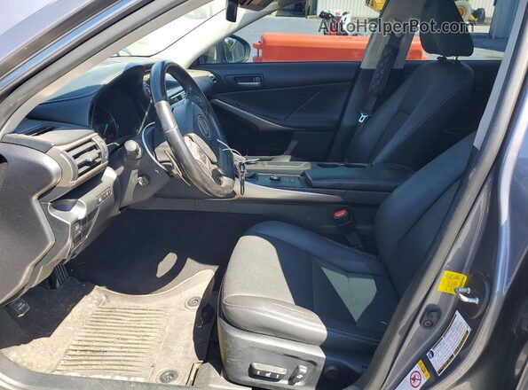 JTHC81D20J5032196 2018 LEXUS IS Gray Vista interior delantera