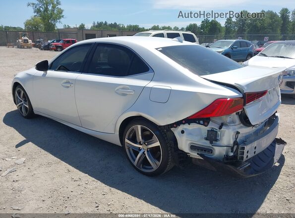 JTHC81D22J5028487 2018 LEXUS IS 300 Белый Задняя левая четверть