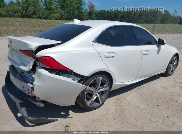 JTHC81D22J5028487 2018 LEXUS IS 300 Белый Задняя правая четверть