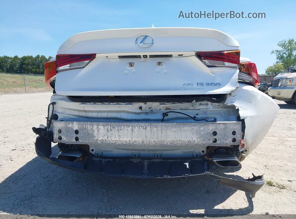 JTHC81D22J5028487 2018 LEXUS IS 300 Белый Вид спереди