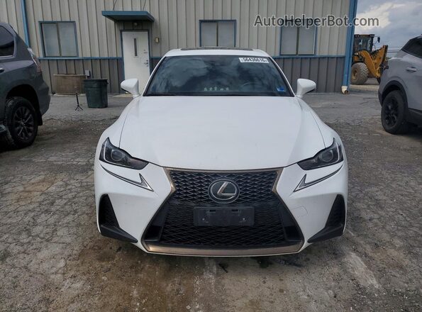 JTHC81D22J5031096 2018 LEXUS IS White Դիմացի տեսք