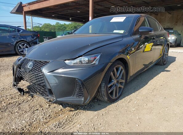 JTHC81D22K5035344 2019 LEXUS IS 300 Gray წინა ხედი