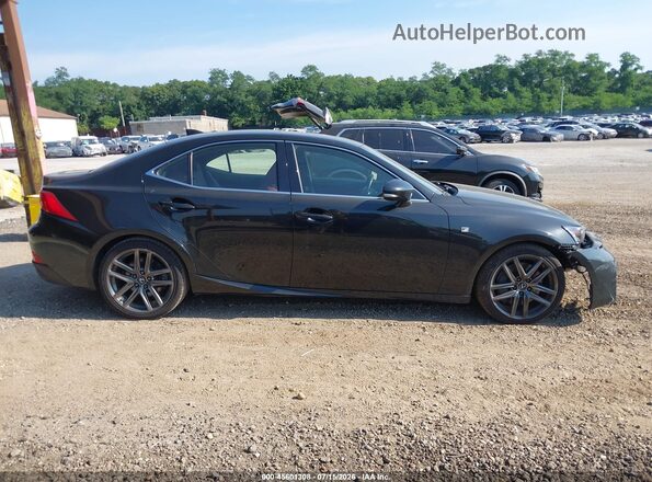 JTHC81D22K5035344 2019 LEXUS IS 300 Gray უკანა სალონის ხედი