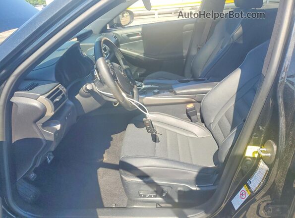 JTHC81D23J5027557 2018 LEXUS IS Black Vista interior delantera