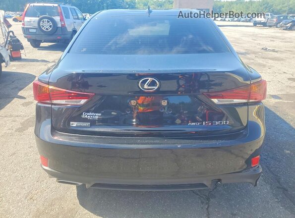 JTHC81D23J5027557 2018 LEXUS IS Black Vista trasera