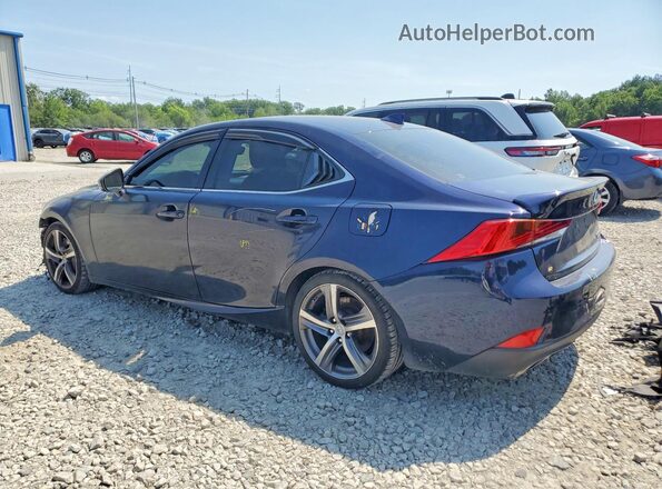 JTHC81D23J5028613 2018 LEXUS IS Blue Rear left