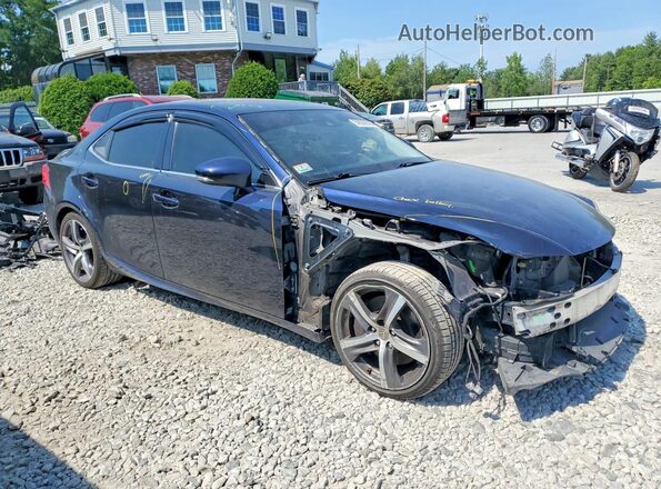JTHC81D23J5028613 2018 LEXUS IS Blue Front right