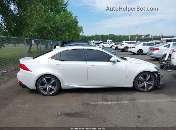 JTHC81D24J5030497 2018 LEXUS IS 300 White Widok wnętrza z tyłu