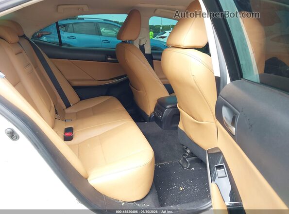 JTHC81D24J5030497 2018 LEXUS IS 300 White Widok naklejki z numerem VIN