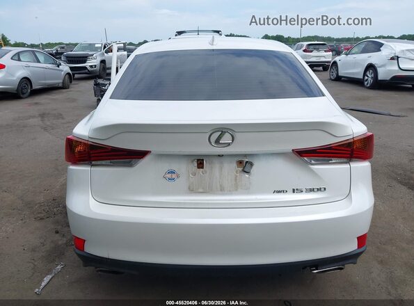 JTHC81D24J5030497 2018 LEXUS IS 300 White 