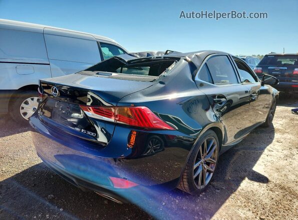 JTHC81D25K5036360 2019 LEXUS IS Black უკანა მარჯვენა