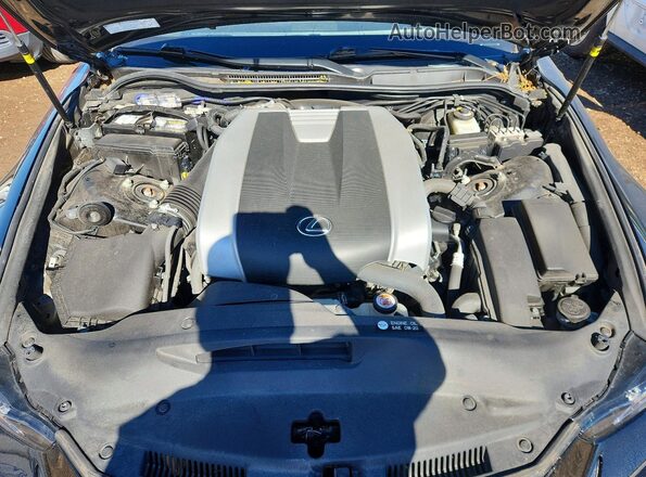 JTHC81D25K5036360 2019 LEXUS IS Black უკანა სალონის ხედი