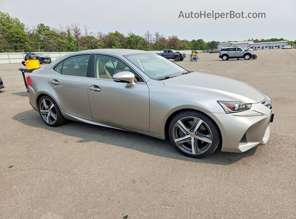 JTHC81D27J5029313 2018 LEXUS IS Silver Передня права чверть