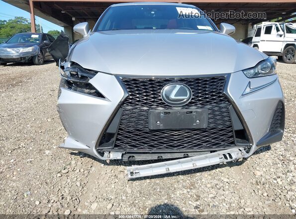 JTHC81D28K5037454 2019 LEXUS IS 300 Gray წინა ხედი
