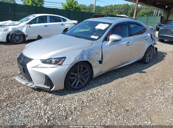 JTHC81D28K5037454 2019 LEXUS IS 300 Gray წინა მარცხენა ხედი სამი მეოთხედიდან