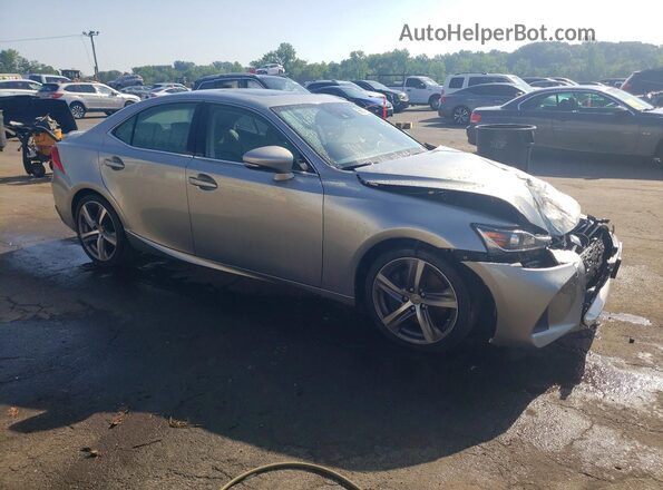 JTHC81D28K5038569 2019 LEXUS IS Silver Front right