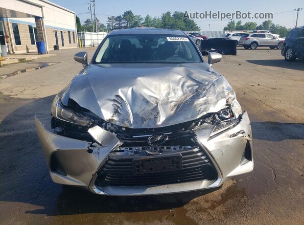 JTHC81D28K5038569 2019 LEXUS IS Silver Front view